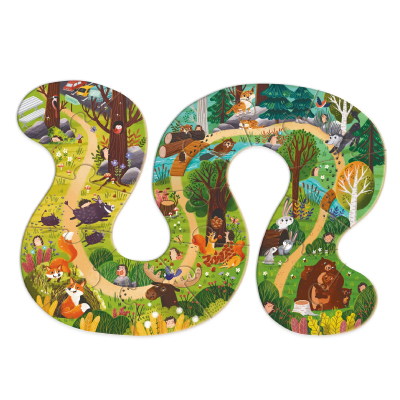 Пазл DoDo Хто живе в лісі? (300608)