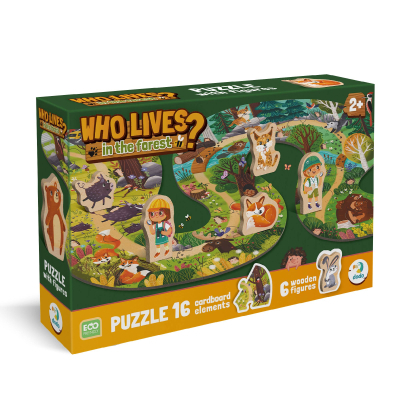 U1098758_big Пазл DoDo Хто живе в лісі? (300608)