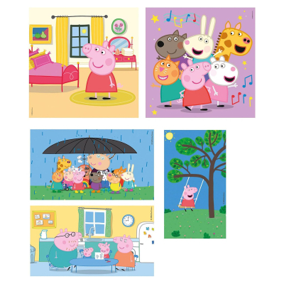 Пазл Clementoni 10 в 1 Peppa Pig (20271)