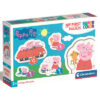 Пазл Clementoni 4 в 1 Peppa Pig, серія My First Puzzles (20829)