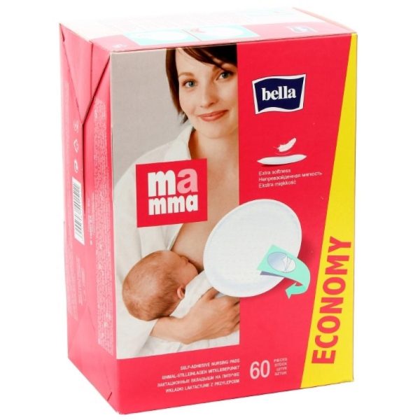 U0132345_big Вкладиш для бюстгальтера Bella Мamma с липкой полоской 60 шт (5900516402358)