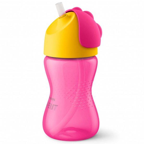 U0318860_main Поїльник-непроливайка Philips AVENT з трубочкою 300 мл 12 міс+, рожевий (SCF798/02)