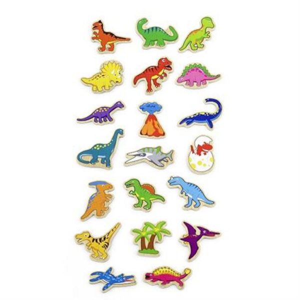 U0355955_2main Розвиваюча іграшка Viga Toys Динозаври 20 шт магнітні фігурки (50289)