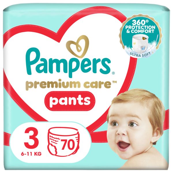 U0403779_main Підгузки Pampers Premium Care Pants Midi Розмір 3 70 шт (8001090759955)