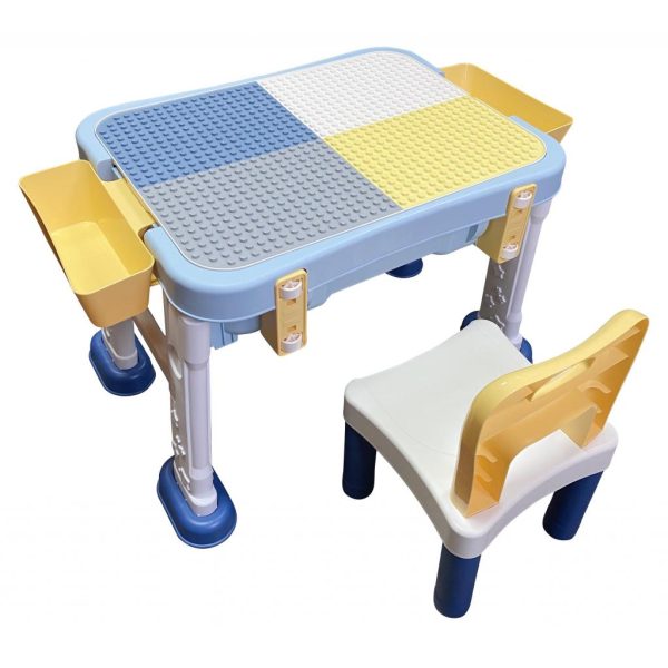 U0448062_main Дитячий стіл Microlab Toys Конструктор Ігровий Центр + 1 стілець (GT-15)