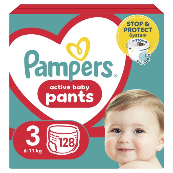 U0542767_main Підгузки Pampers Pants Midi Розмір 3 (6-11 кг) 128 шт. (8006540069417)