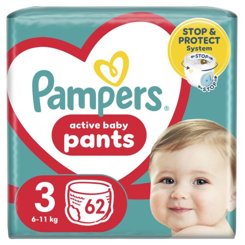 U0608899_main Підгузки Pampers трусики Pampers Pants Розмір 3 (6-11кг) 62 шт (8006540069233)
