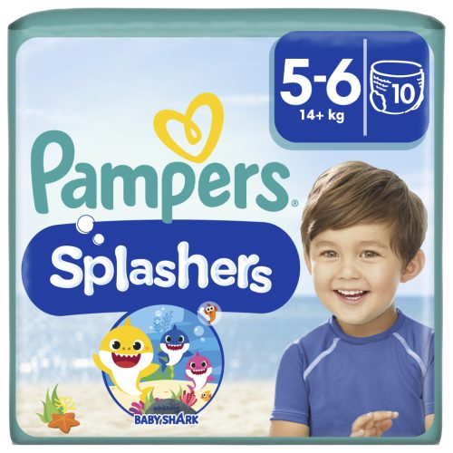 U0608903_main Підгузки Pampers для плавання Splashers Розмір 5-6 (14+ кг) 10 шт (8001090728951)