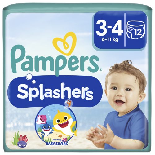 U0608906_main Підгузки Pampers для плавання Splashers Розмір 3-4 (6-11 кг) 12 шт (8001090698346)