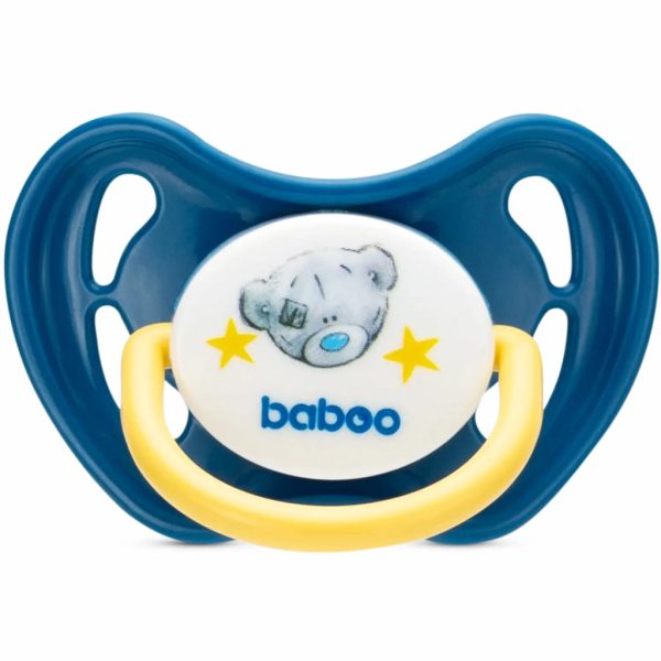 U0623587_main Пустушка Baboo Me To You 6+ міс. синя (90414)