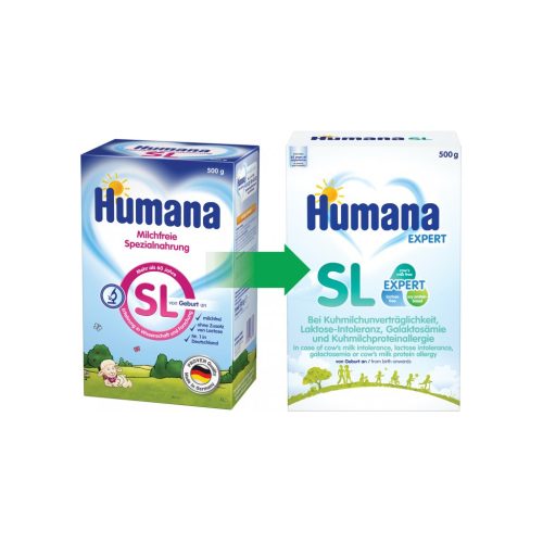 U0652784_main Дитяча суміш Humana SL Expert безлактозна з народження 500 г (4031244720559)