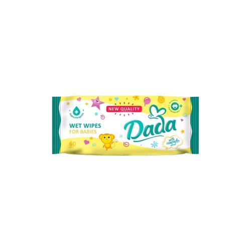 U0676647_main Дитячі вологі серветки Dada з екстрактом ромашки, 60 шт (4820174980382)