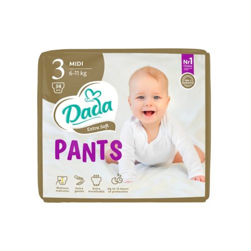 U0676785_main Підгузки Dada Extra Soft 3 Midi (6-11 кг) 34 шт (4820174980672)