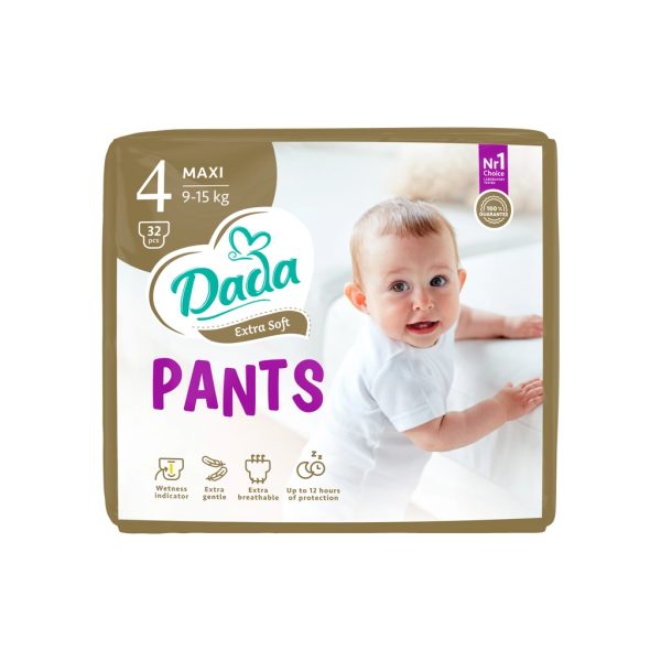 U0676787_main Підгузки Dada Extra Soft 4 Maxi (9-15 кг) 32 шт (4820174980689)