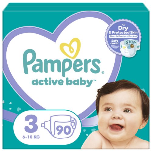 U0721514_main Підгузки Pampers Active Baby Mid Розмір 3 (6-10 кг) 90 ш (8001090949455)