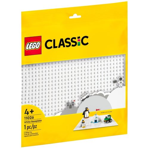 U0725797_main Конструктор LEGO Classic Базова пластина білого кольору (11026)