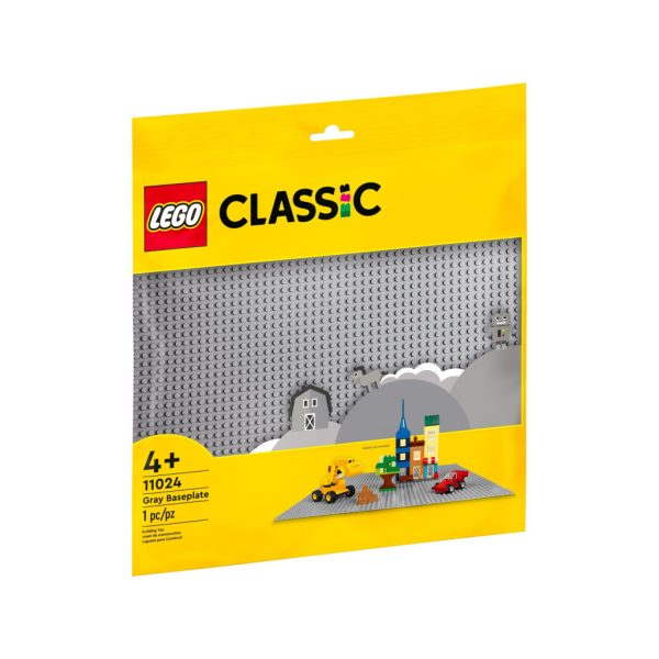 U0725806_5main Конструктор LEGO Classic Базова пластина сірого кольору (11024)