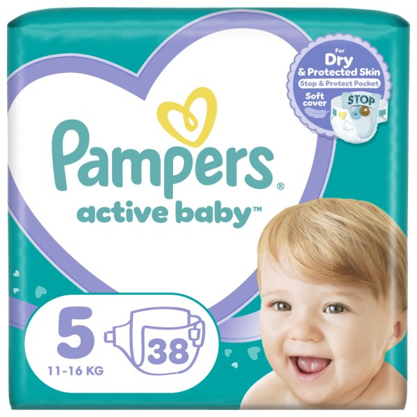 U0738065_main Підгузки Pampers Active Baby Junior Размер 5 (11-16 кг) 38 шт (8006540207796)