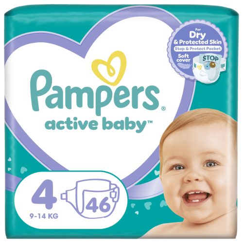 U0738066_main Підгузки Pampers Active Baby Maxi Розмір 4 (9-14 кг) 46 шт (8001090949097)