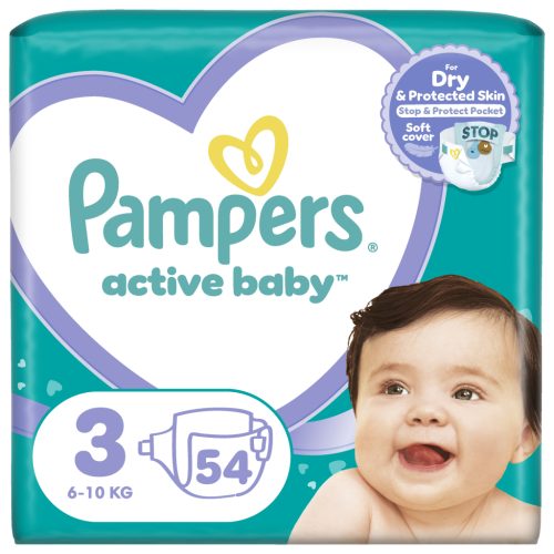 U0738067_main Підгузки Pampers Active Baby Розмір 3 (6-10 кг) 54 шт (8001090948977)