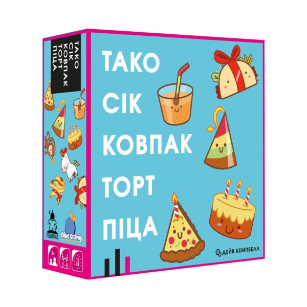 U0752153_main Настільна гра Feelindigo Тако Сік Ковпак Торт Піца (FI22050)
