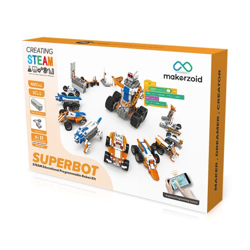 U0783952_main Конструктор Makerzoid Superbot Educational Building Blocks (MKZ-ID-SPB)