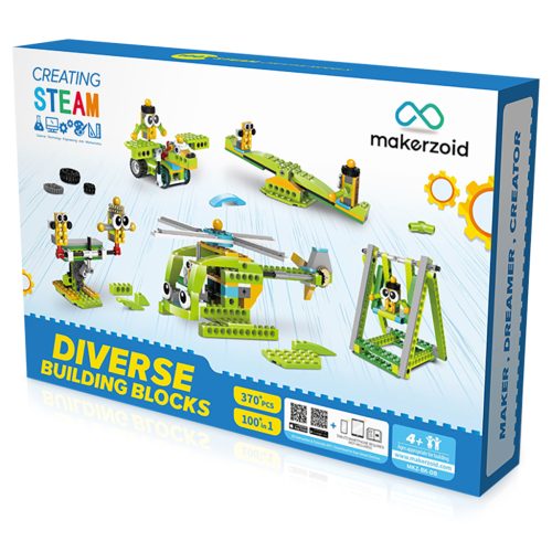 U0784555_main Конструктор Makerzoid Diverse Building Blocks (MKZ-BK-DB)