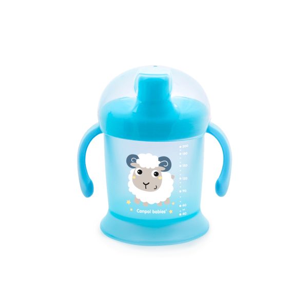 U0810952_main Поїльник-непроливайка Canpol babies Bunny&Company 200 мл Блакитна (31/300)