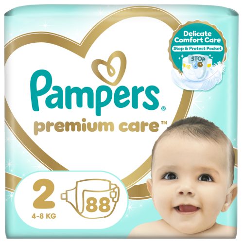 U0837710_main Підгузки Pampers Premium Care Розмір 2 (4-8 кг) 88 шт (8006540857717)