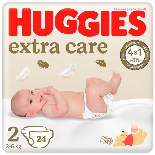 U0839048_main Підгузки Huggies Extra Care Size Розмір 2 (3-6 кг) 24 шт (5029053550275)