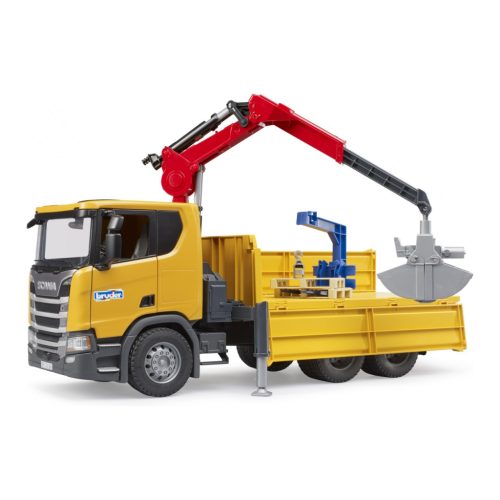 U0866796_main Спецтехніка Bruder Scania Super 560R з краном-маніпулятором 1:16 з аксесуарами (03551)