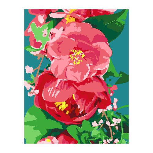 U0872608_main Картина по номерам Rosa Star Дика півонія 35 х 45 см (4823098525288)