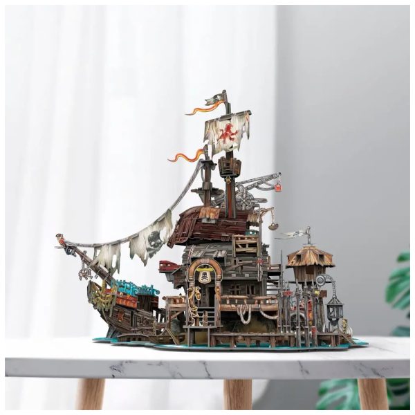 Пазл Cubic Fun 3D Піратський корабель Тортуга (T4039h)