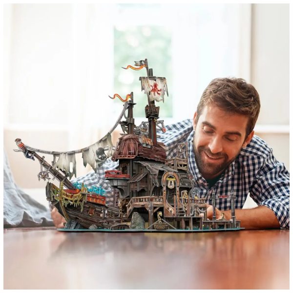 Пазл Cubic Fun 3D Піратський корабель Тортуга (T4039h)