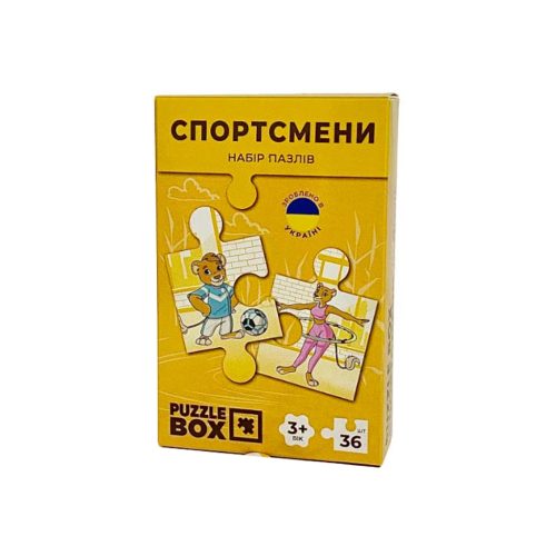 U0878926_main Пазл JoyBand набір Спортсмени 36 елементів (PB03)