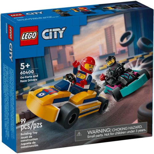 U0889582_main Конструктор LEGO City Картинг і гонщики 99 деталей (60400)