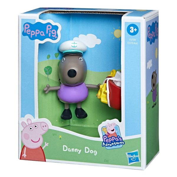 Фігурка Peppa Pig Денні з корабликом (F3759)