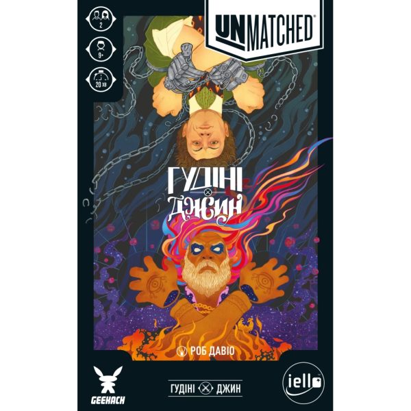 U0924955_6main Настільна гра Geekach Games Unmatched: Гудіні проти Джина (Houdini vs. The Genie, Укр) (GKCH148)