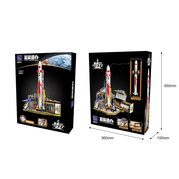 U0930388_4main Конструктор Pantasy Joyside Series LANDSPACE - Лабораторія космічної ракети мрії без фігурок (11023)