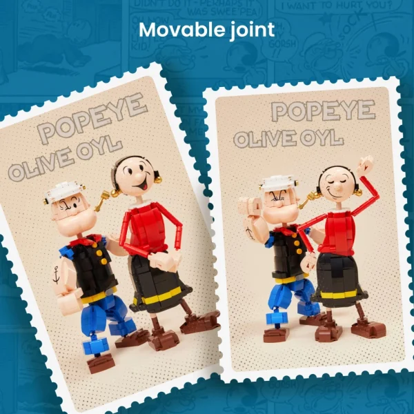 U0930405_6main Конструктор Pantasy Popeye Папай з Оливою (86401)