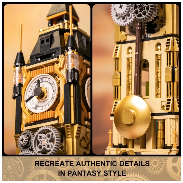 U0930422_4main Конструктор Pantasy Original - Steampunk Парк Годинникова вежа в стилі стімпанк (85008)