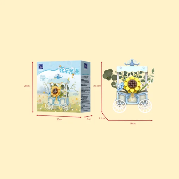 Конструктор Pantasy Original - Flower Cart Візок із соняшниками (15026)