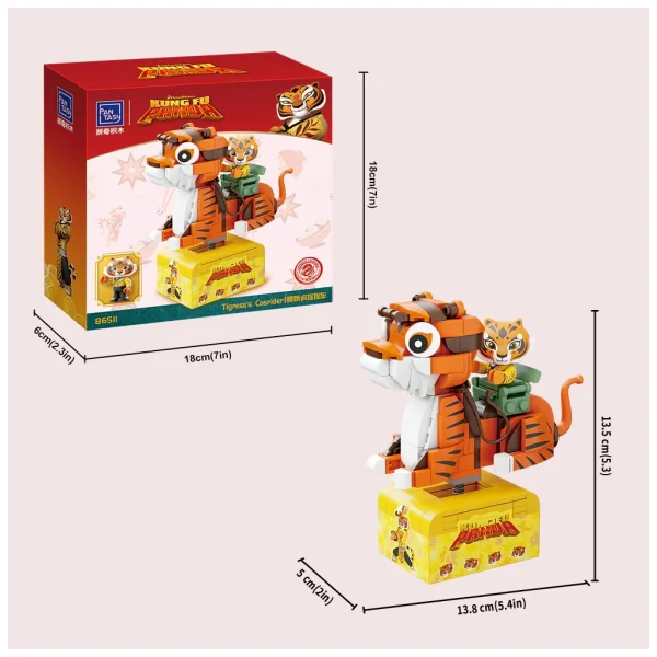 U0930429_3main Конструктор Pantasy Kung Fu Panda Косридер Тигриці (86511)