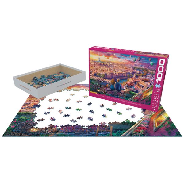 U0933914_3main Пазл Eurographics Дахи Парижу 1000 елементів (6000-5886)