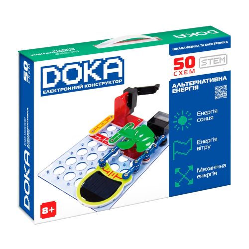 U0933934_main Конструктор DOKA електронний Альтернативна енергія (50 схем) (D70711)