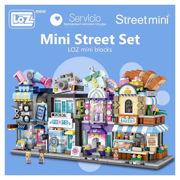 U0934374_3main Конструктор LOZ mini Toys Shop (1643)