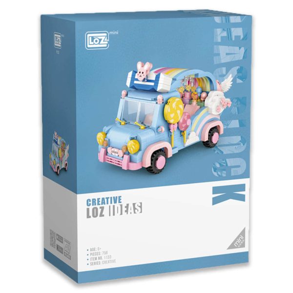 U0934470_3main Конструктор LOZ mini Райдужний автомобіль (1133)