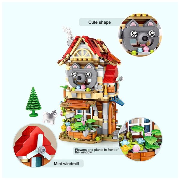 U0935735_3main Конструктор LOZ mini Лісова хатина без фігурок (1225)