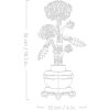 U0952712_5main Конструктор LEGO Icons Хризантема 278 деталей (10368)