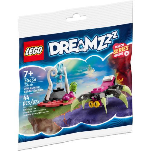 U0960980_main Конструктор LEGO DREAMZzz Втеча Зет-Блоб і Бунчу від павука (30636)